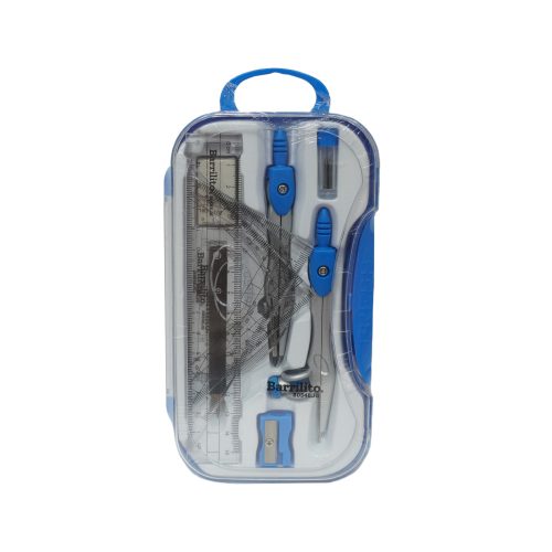 JUEGO DE GEOMETRIA BARRILITO 8054EJG ESTUCHE CON 6 PIEZAS Y ACCESORIOS