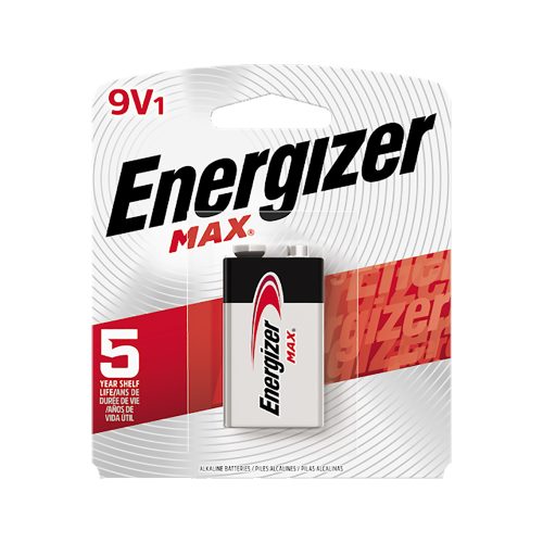 PILA ALCALINA ENERGIZER MAX 522BP-1 DE 9 VOLTS