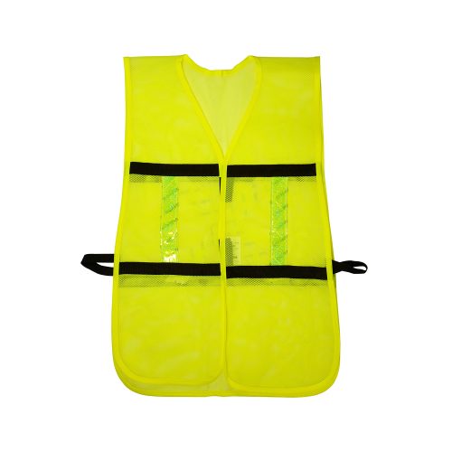 CHALECO DE SEGURIDAD MALLA AJUSTABLE GANCHO SURTEK 137495 AMARILLO