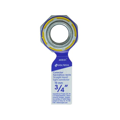 CONECTOR RECTO VOLTECK CLQ-3/4R PARA TUBO LIQUID TIGHT 3/4' - Image 3