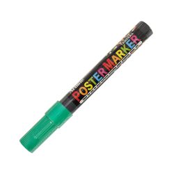 MARCADOR DE POSTER TEMPERA EPP-4V VERDE  4.0 MM
