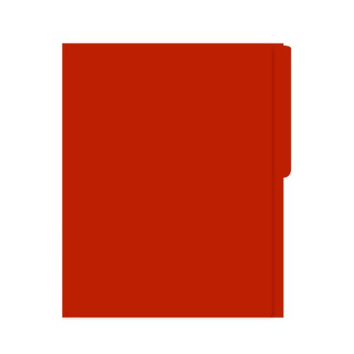 FOLDER TAMAÑO CARTA DIEM BRIGHTS ROJO INTENSO 028 PAQUETE CON 25 PIEZAS - Image 3