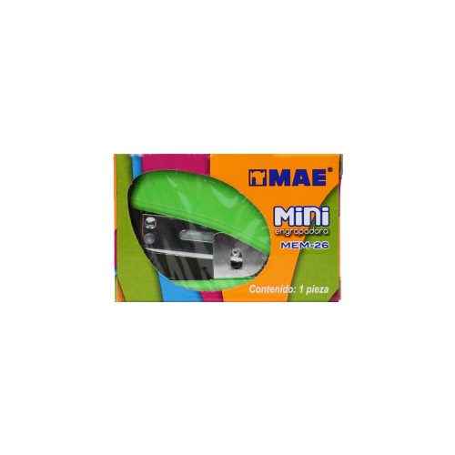 MINI ENGRAPADORA MAE MEM-26 GRAPAS ESTANDAR