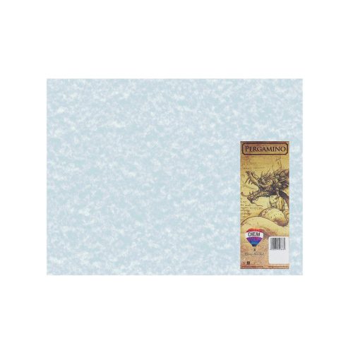 PLIEGO PERGAMINO EXTENDIDO DIEM AZUL0 50 CENTIMETROS X 65 CENTIMETROS PAQUETE CON 100 PIEZAS 90 G