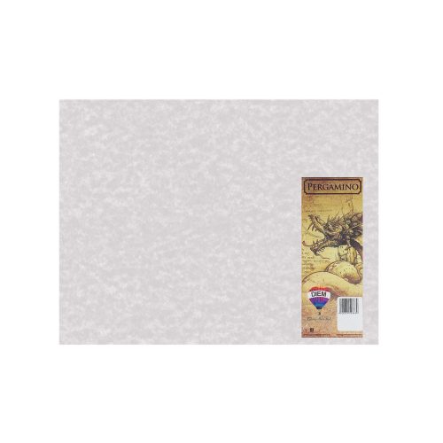 PLIEGO PERGAMINO EXTENDIDO DIEM GRIS0 50 CENTIMETROS X 65 CENTIMETROS PAQUETE CON 100 PIEZAS 90 GRAM