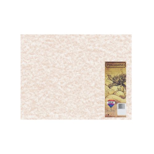 PLIEGO PERGAMINO EXTENDIDO DIEM NATURAL0 50 CENTIMETROS X 65 CENTIMETROS PAQUETE CON 100 PIEZAS 90 G