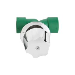 LLAVE EMPOTRABLE 616931 DE PPR PARA REGADERA IUSA ACABDO CROMADO