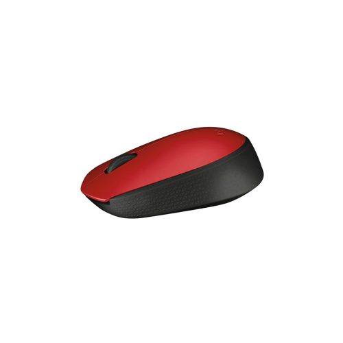 MOUSE INALAMBRICO LOGITECH M170 NEGRO CON ROJO - Image 2