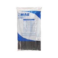ARILLOS PARA ENCUADERNAR MAE TEP-1 1/8 DE 1 1/8 PULGADA CON BOLSA DE 25 PIEZAS PLÁSTICO NEGRO