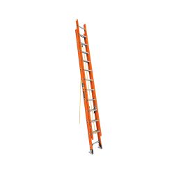 ESCALERA DE EXTENSION TIPO II FIBRA DE VIDRIO CON 24 PELDAÑOS TRUPER ESE-224FV
