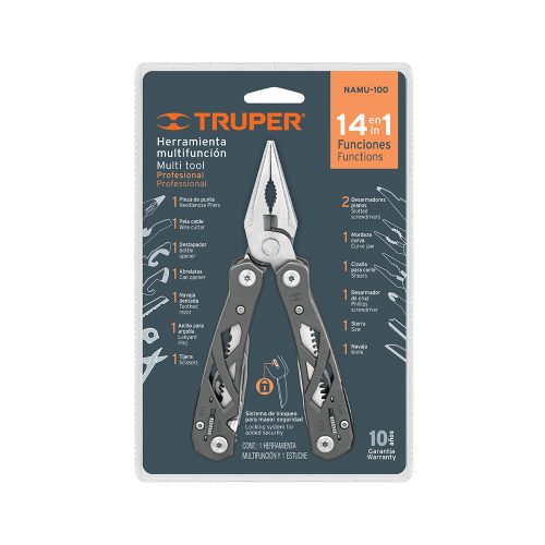 MULTIHERRAMIENTA TRUPER NAMU-100 DE 14 FUNCIONES - Image 3