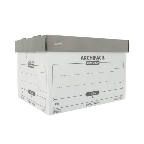 CAJA PARA ARCHIVO MUERTO PRINTAFORM 0108 TAMAÑO CARTA