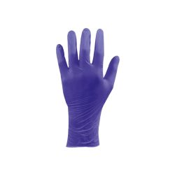 GUANTE DE NITRILO ALYGER GDN-8055-S TALLA S AZUL 3.5 MIL ESPESOR/9'' LARGO CAJA CON 100 PZ