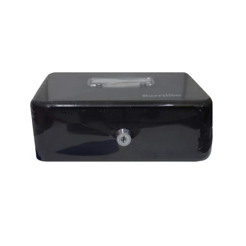 CAJA METALICA BARRILITO CM2 NEGRO PARA DINERO - Image 2