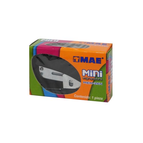 MINI ENGRAPADORA MAE MEM-26N NEGRO PARA GRAPAS ESTANDAR - Image 3