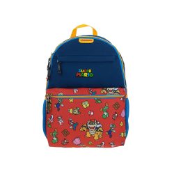 MOCHILA CHENSON MARIO BROS MB70520-9 AZUL CHICA