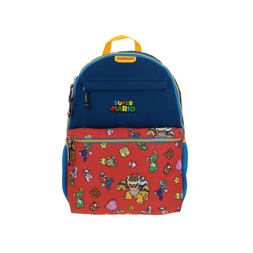 MOCHILA CHENSON MARIO BROS MB70520-9 AZUL CHICA