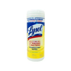 TOALLAS DESINFECTANTES LYSOL CITRUS 35 TOALLAS