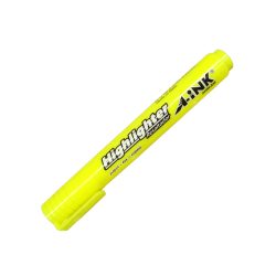 MARCATEXTOS PUNTA CINCEL ARTLINE A-INK AHM-AM AMARILLO BASE AGUA