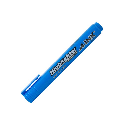 MARCATEXTOS PUNTA CINCEL ARTLINE A-INK AHM-AZ AZUL BASE AGUA