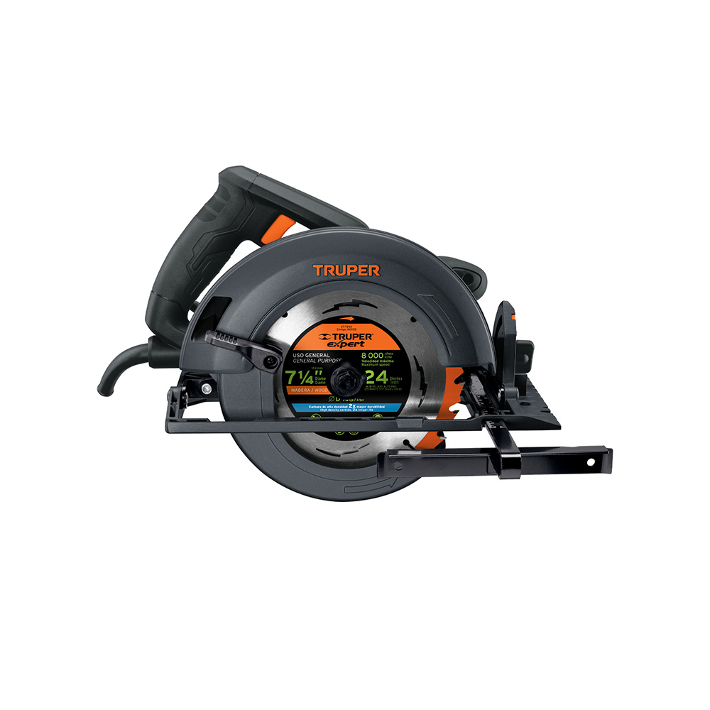 SIERRA CIRCULAR TRUPER SICI-7-1/4N4 DE 7-1/4 PULGADAS CON 1,800 WATTS