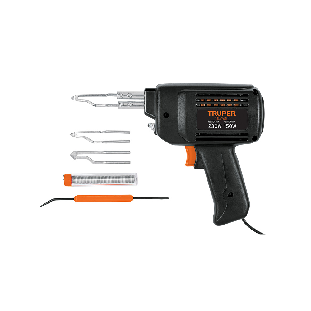 CAUTIN TIPO PISTOLA TRUPER CAU-230 DE 230 WATTS USO RUDO