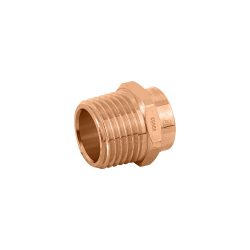 CONECTOR DE COBRE MACHO TRUPER CC-611 ROSCA EXTERIOR 1/2", FOSET