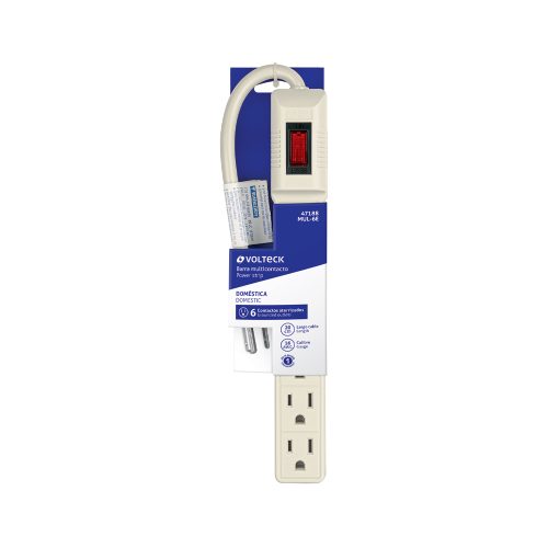 MULTICONTACTO VOLTECK 47188 MUL-6E 16 AWG DOMESTICO 6 ENTRADAS - Image 3