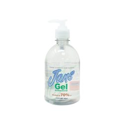 ALCOHOL EN GEL CLEANING SOLUTION JANS 70% 500 MILILITROS