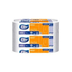 PAPEL HIGIENICO ELITE JUNIOR 8057 200 METROS CON 12