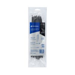 CINCHO DE PLASTICO VOLTECK CIN-4020N ANCHO 3.5 MM LARGO 20 CM COLOR NEGRO