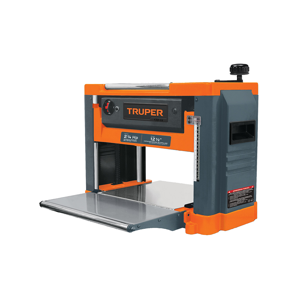 CEPILLO PORTATIL TRUPER CEP-12 DE 12-1/2 PULGADAS CON 2-1/4 HP