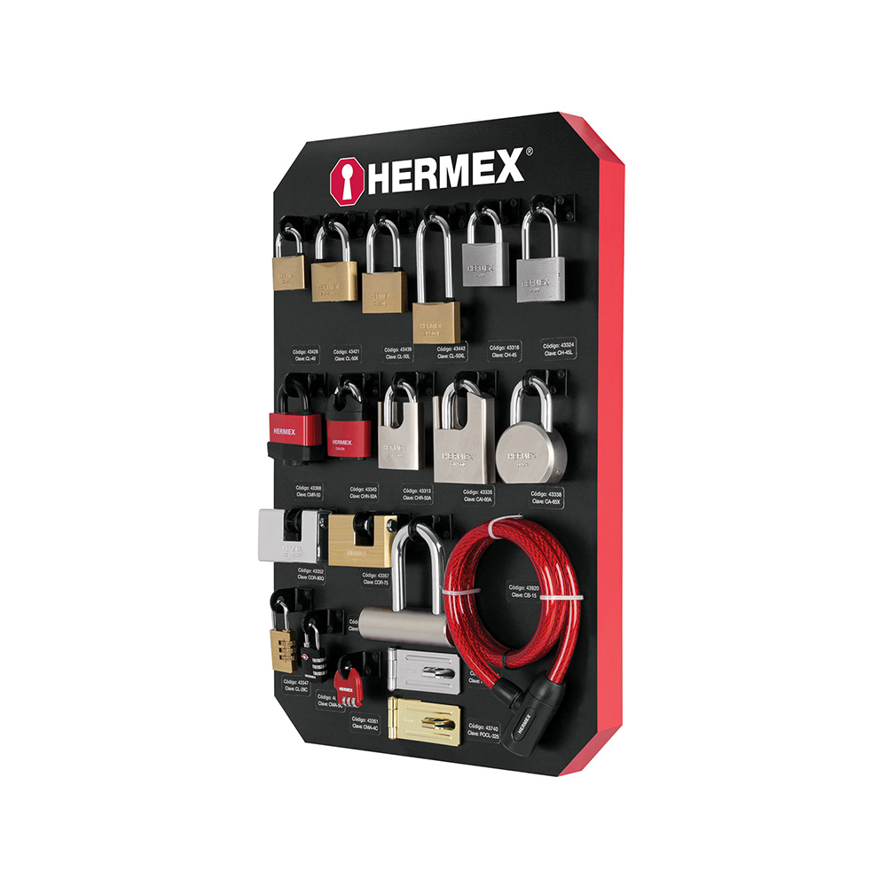 EXHIBIDOR DE CANDADOS TRUPER HERMEX EX-HE-CA