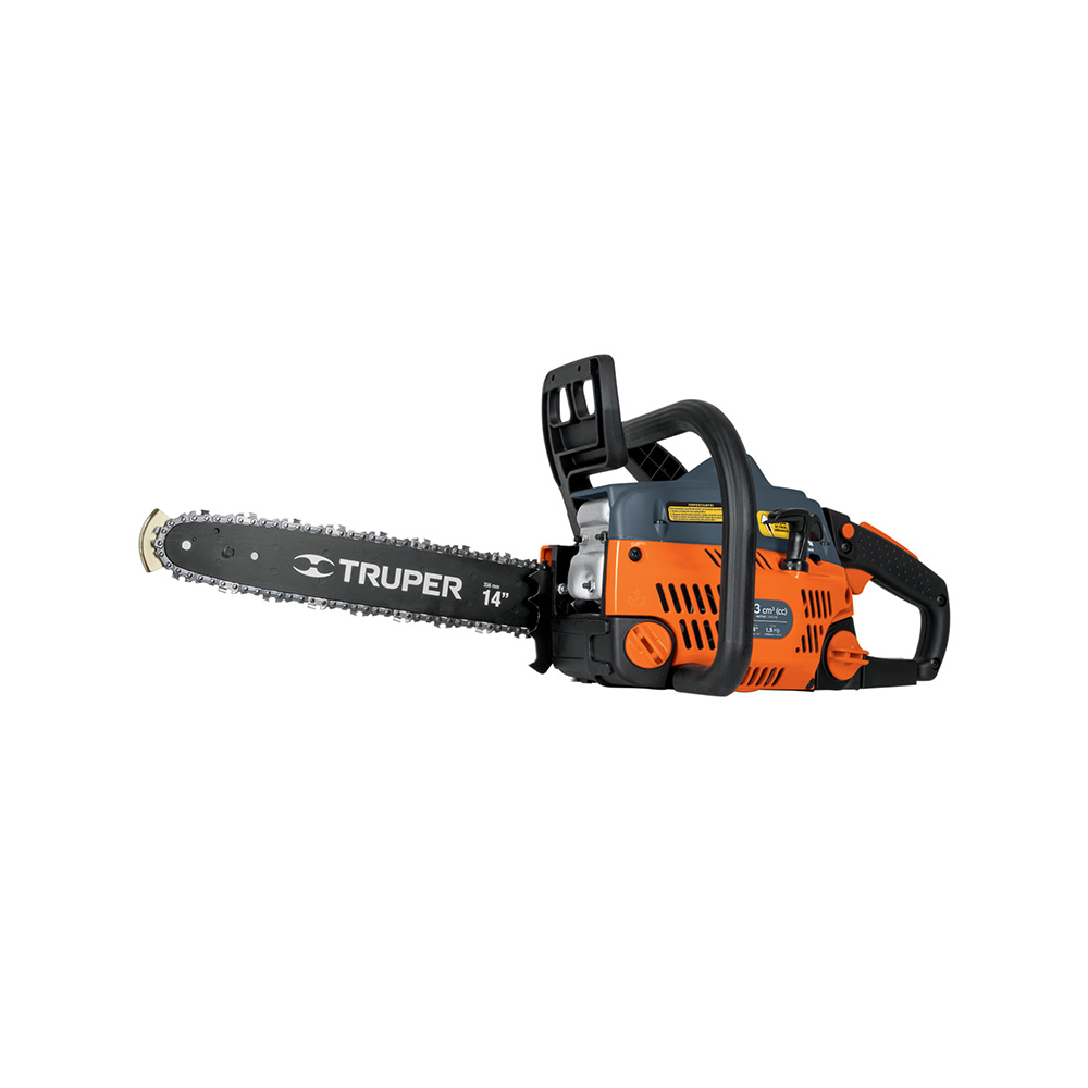 MOTOSIERRA TRUPER MOT-3314 DE 33 CENTIMETROS CUBICOS CON BARRA DE 14 PULGADAS