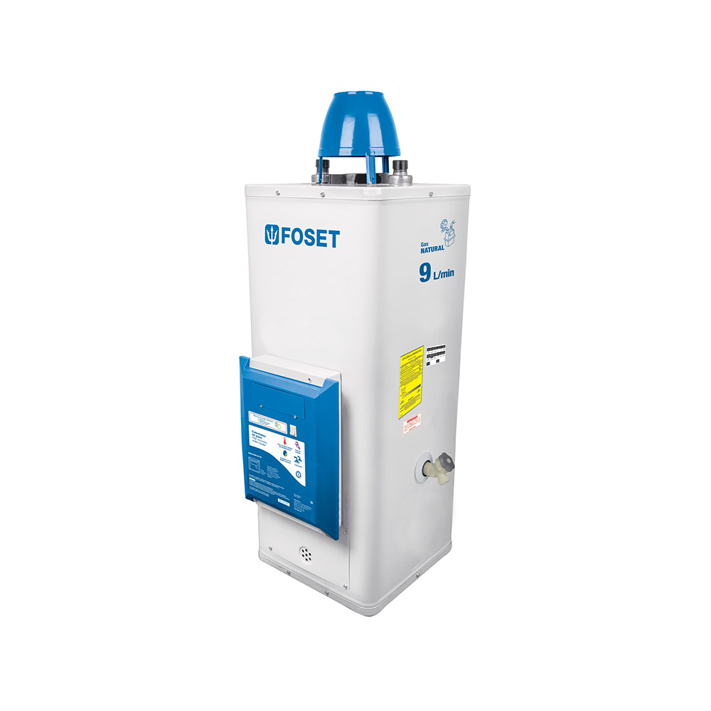 CALENTADOR DE PASO FOSET CALE-9P-EN ENCENDIDO ELECTRONICO 9L/MIN