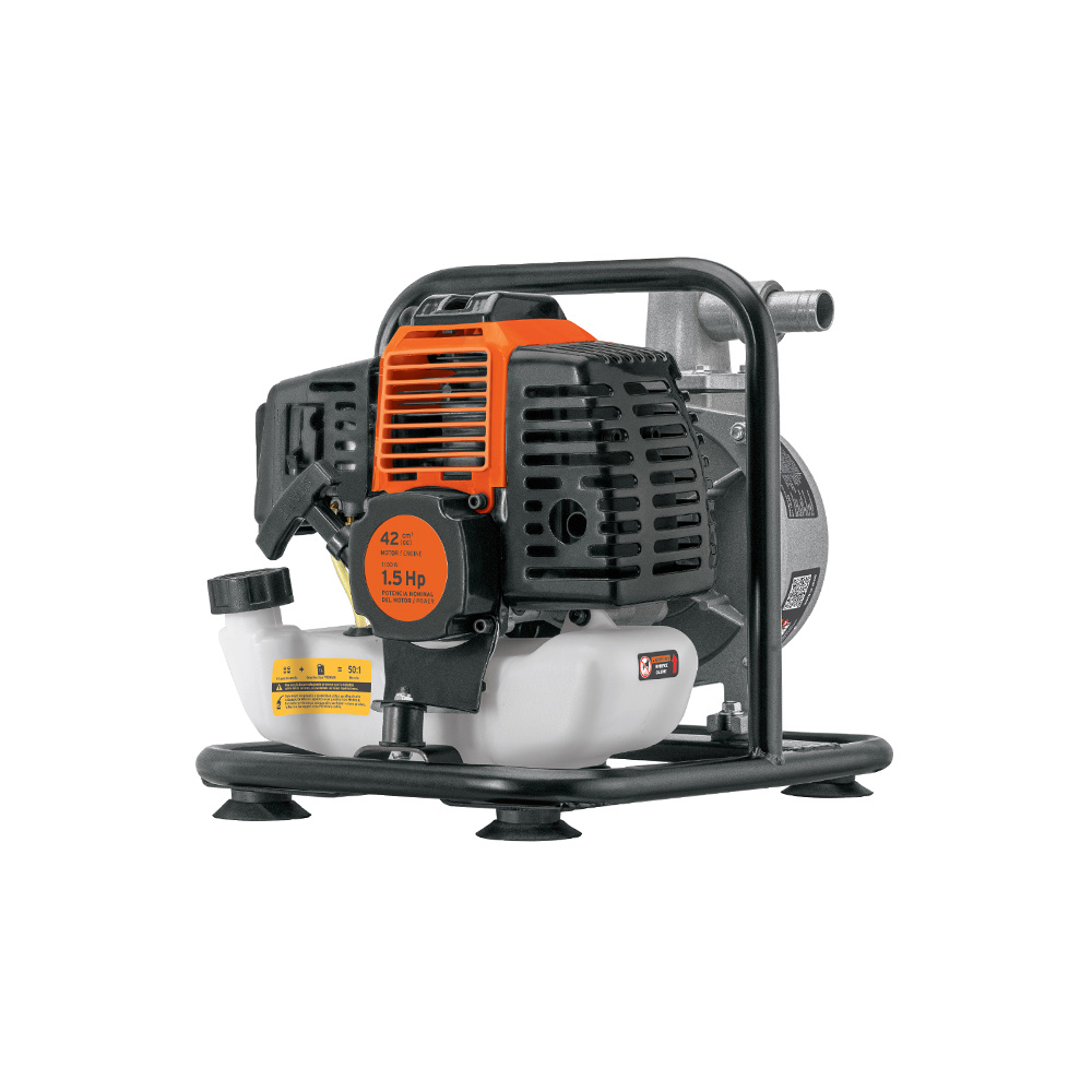 MOTOBOMBA PARA AGUA LIMPIA TRUPER MOTB-1 1/2HP A GASOLINA 1'' X 1''