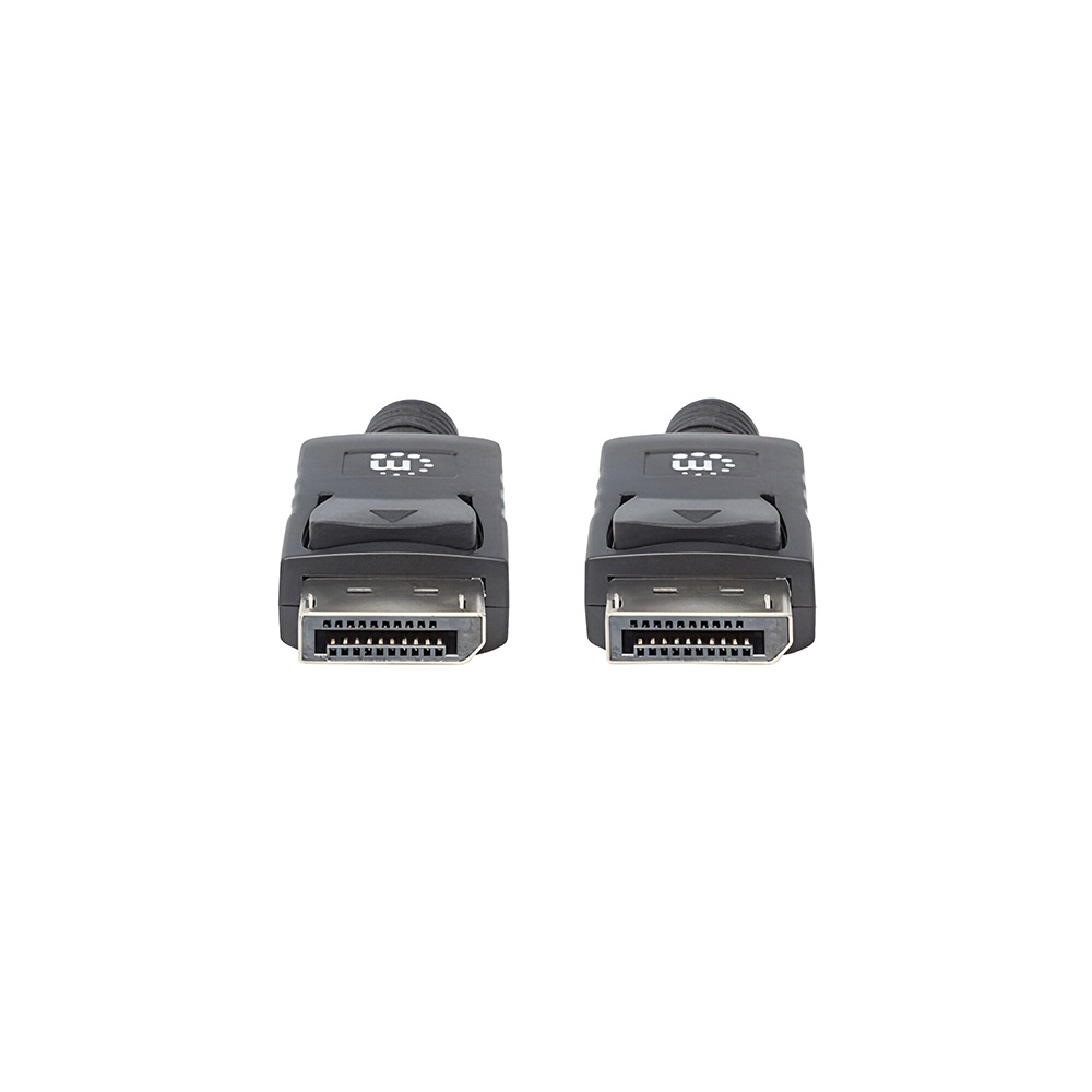 CABLE HDMI DISPLAYPORT 307116 DISPLAYPORT MACHO NEGRO BLINDADO 2 METROS RESOLUCIÓN 4K@60HZ - Image 2