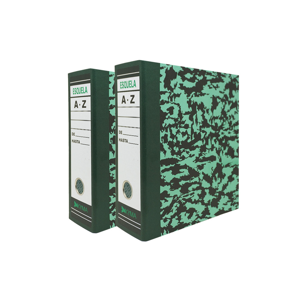 REGISTRADOR KYMA REGI0-KY-ES VERDE MARMOLEADO TAMAÑO ESQUELA - Image 3