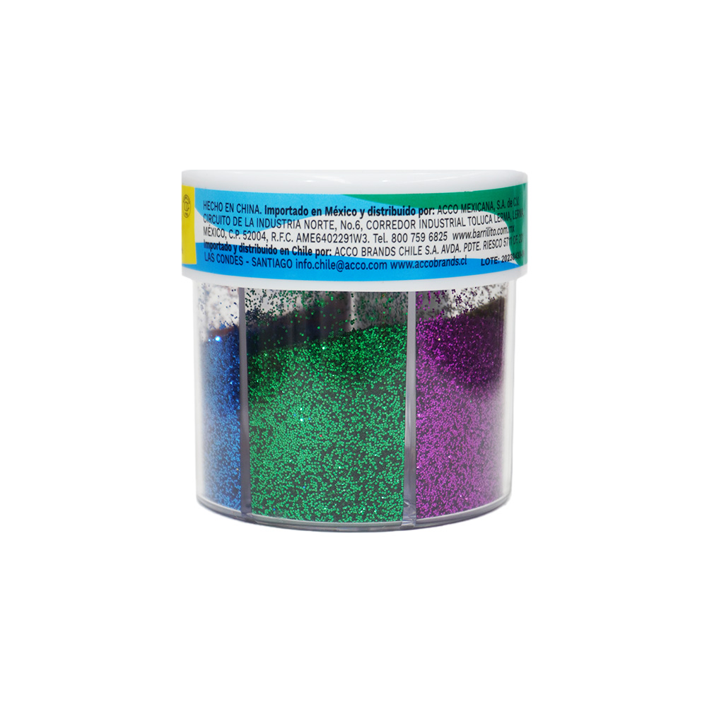 DIAMANTINA CON APLICADOR BARRILITO 8041DYA MIX 49.8 GRAMOS - Image 2