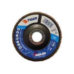 DISCO LAMINADO WEILER TIGER 50604M GRANO 60 TIPO 29 4-1/2'' X 7/8''
