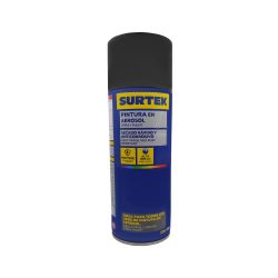 PINTURA EN AEROSOL SURTEK AES403 NEGRO MATE 400 MILILITROS