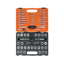 JUEGO DE MACHUELOS Y TARRAJAS TRUPER J-MATA-60 CON 60 PIEZAS