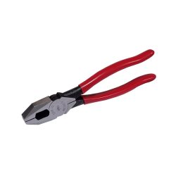PINZA PARA ELECTRICISTA URREA 268G CON MANGO RUBBER GRIP DE 8-17/32" CORTE LATERAL