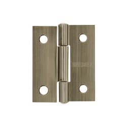 BISAGRA RECTANGULAR TRUPER HERMEX BR-152 1-1/2 PULGADAS LATON ANTIGUO