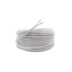CABLE ELECTRICO CCA DUPLEX TIPO POT KONECT #18X50 METROS BLANCO