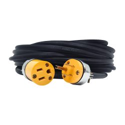 EXTENSION ELECTRICA CCA DE USO RUDO KONECT 2X#14 10 METROS NEGRO