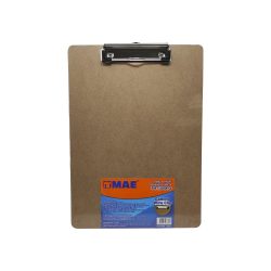 TABLA DE MADERA MAE M109.0 TAMAÑO CARTA CON BROCHE