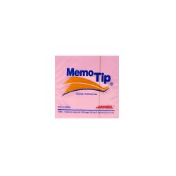 BLOCK DE NOTAS ADHESIVAS JANEL PASTEL 3X3 PAQ/1BLK