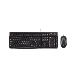 KIT DE TECLADO Y MOUSE LOGITECH MK120 NEGRO