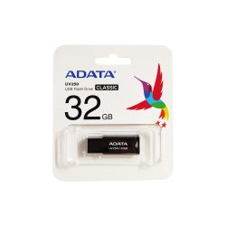 MEMORIA USB ADATA CLASSIC UV250-32G-RBK PLATA 32 GIGABYTES